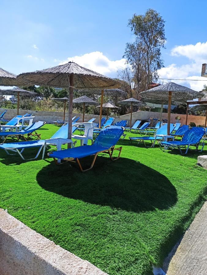Villa Pouliezos Apartments อลิกานาส ภายนอก รูปภาพ