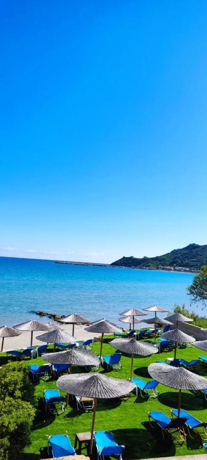 Villa Pouliezos Apartments อลิกานาส ภายนอก รูปภาพ
