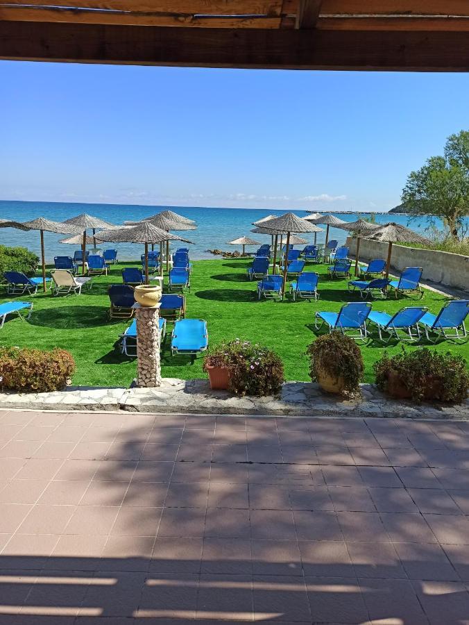 Villa Pouliezos Apartments อลิกานาส ภายนอก รูปภาพ