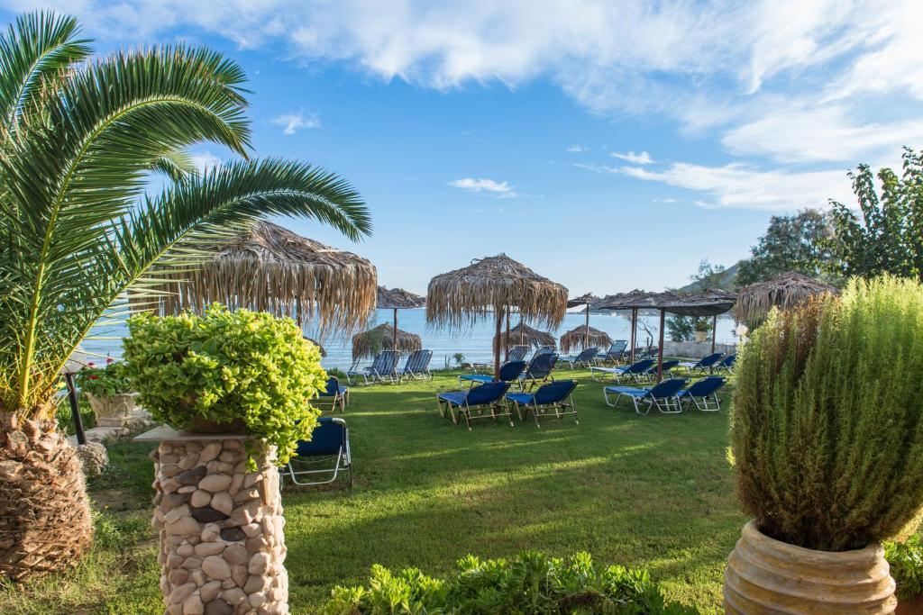 Villa Pouliezos Apartments อลิกานาส ห้อง รูปภาพ